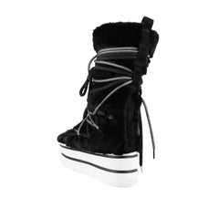 Women's Faux Fur Snow Boots - Hogan