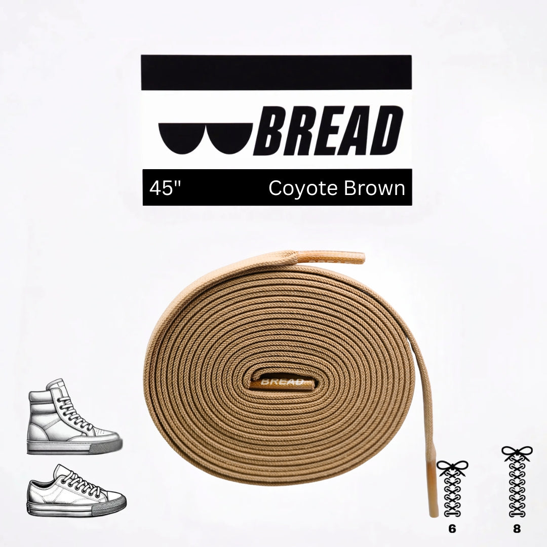 Bread Coyote Brown Laces
