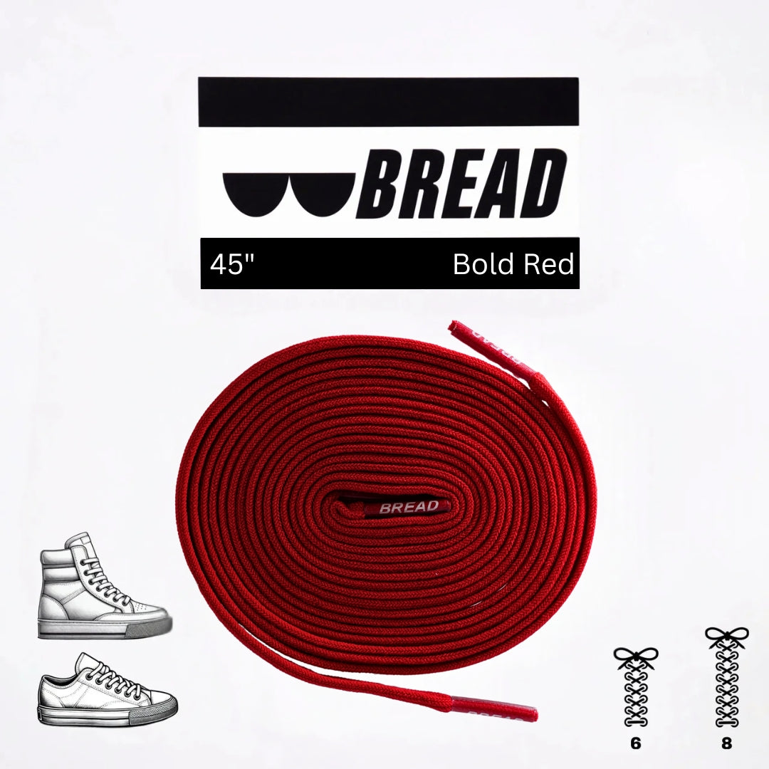 Bread Bold Red Laces