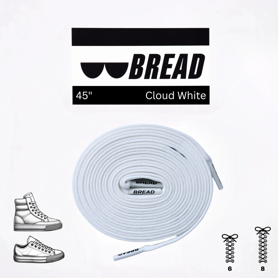 Bread Cloud White Laces