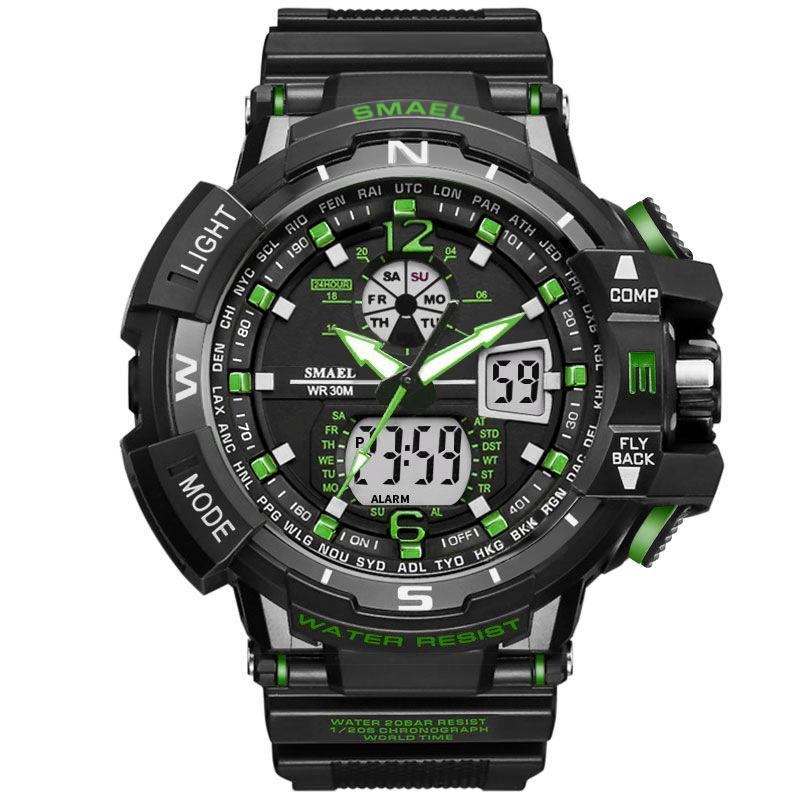 Men's LED Digital Chronograph Watch - 50m