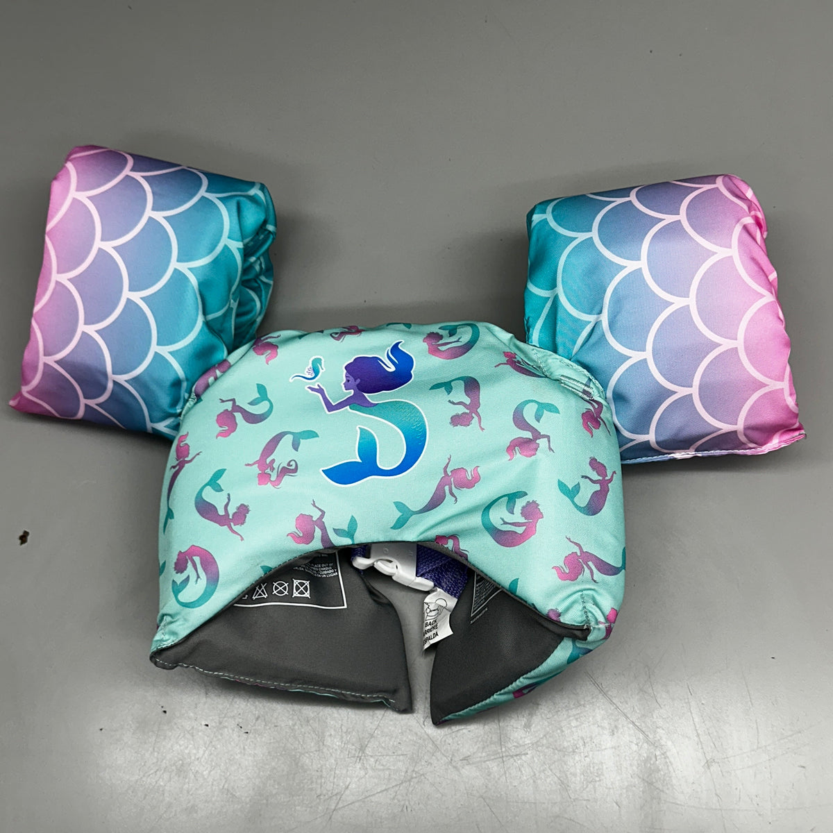 SWIMWAYS Swim Trainer Life Vest for Kids 33-55 lbs - Mermaid