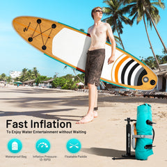 10 Foot Inflatable Stand Up Paddle Board with Bag