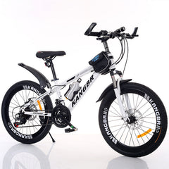21 Speed Mountain Bike with Shock Absorption - 20-26" Wheels
