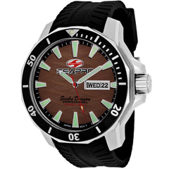 Seapro Men's Scuba Dragon Diver Limited Edition - Brown Dial, Black Strap - 1000m