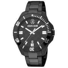 Roberto Cavalli Men's Classic - Black Dial/Case - 100m