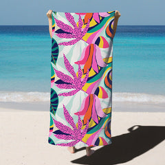 Absorbent Quick-Drying Microfiber Beach Towel