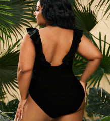 Women's Plus Size One-Piece Swimsuit