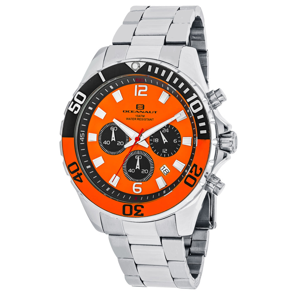 Oceanaut Men's Sevilla - Orange Dial - 100m