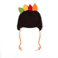THANKSGIVING Kid's Unisex Hand-Woven Turkey Hat