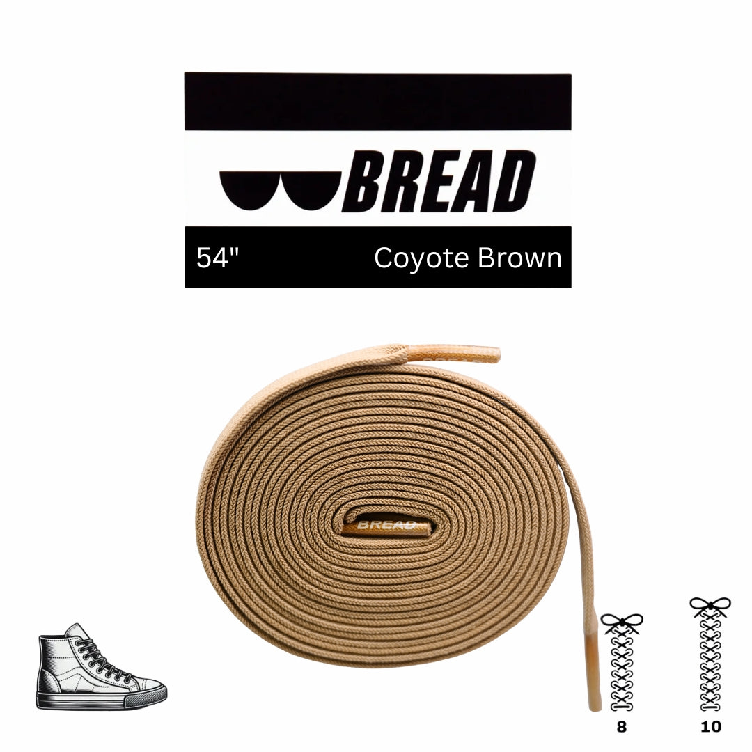 Bread Coyote Brown Laces