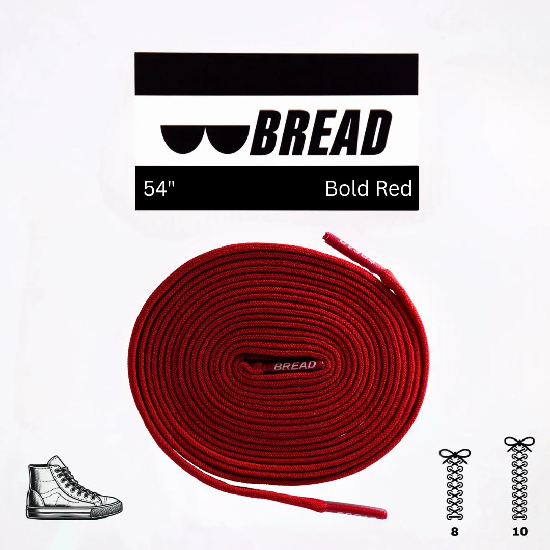 Bread Bold Red Laces