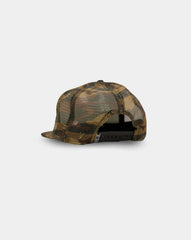 Unisex 'Badlands' Black Camo Trucker Hat