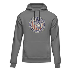 Outdoorzees Outdoorsman Unisex Fishing Club Patriotic Hoodie