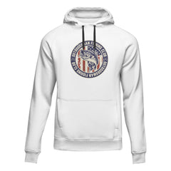 Outdoorzees Outdoorsman Unisex Fishing Club Patriotic Hoodie