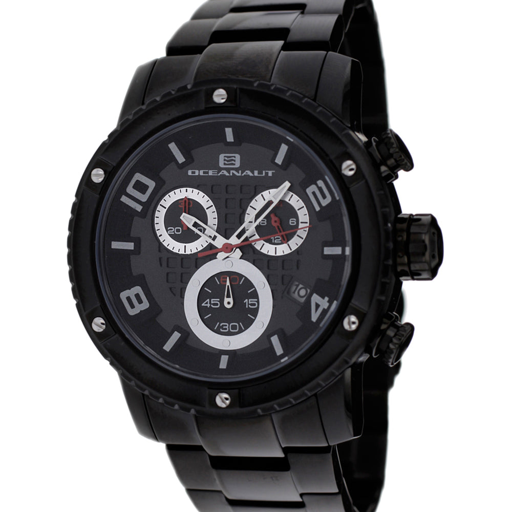 Oceanaut Men's Impulse - Black Dial/Bracelet - 100m