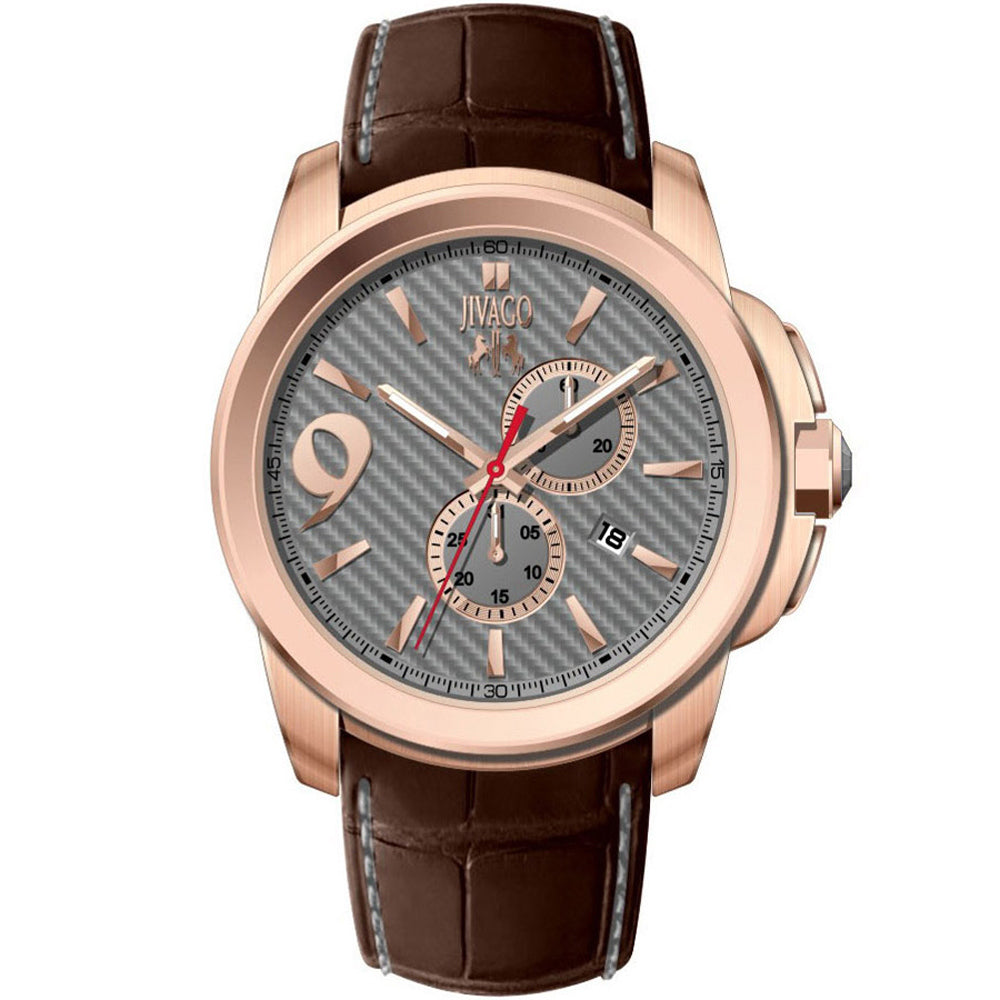 Jivago Men's Gliese - Grey Dial - 100m