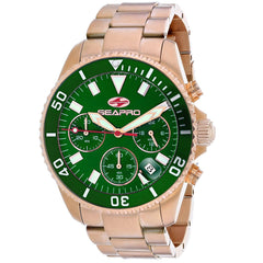 Seapro Men's Scuba 200 Chrono - Green Dial - 200m