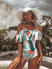 Women's Floral One-Piece Swimsuit