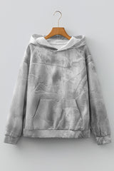 Women's Camouflage Woodland Print Oversized Sporty Hoodie