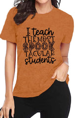 HALLOWEEN Women's Teacher T-Shirt - Size XL