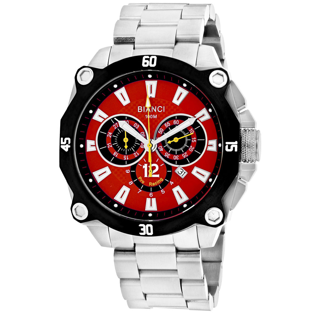 Roberto Bianci Men's Enzo - Red Dial - 100m