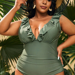 Women's Plus Size One-Piece Swimsuit