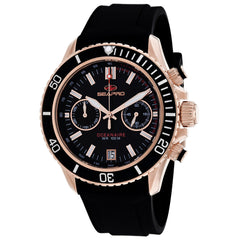Seapro Men's Thrash - Black Dial, Rose Gold Case - 100m