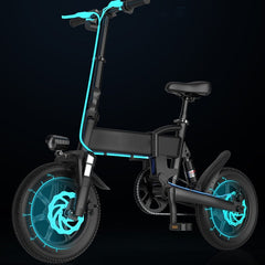 36V 5.2-7.8Ah 250W Lithium E-Bike with 14 Inch Wheels