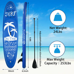 9.8-11 Foot Inflatable Stand Up Paddle Board