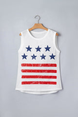 Women's 'Ayla' Printed Casual Tank Top