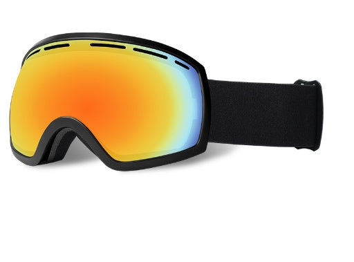 Adult's Unisex Large Spherical Ski Glasses, Anti-Fog