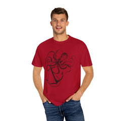 Unisex Nautical Anchor Octopus T-Shirt