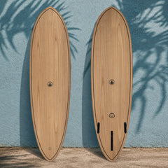6-7 Foot Surfboard Trading Co. | Dumplin Mid Length Surfboard – Paulownia