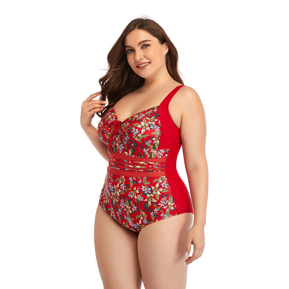 Women's Plus Size One-Piece Swimsuit
