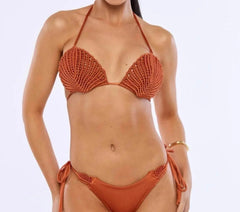 Women's Shell Two-Piece Bikini Swimsuit
