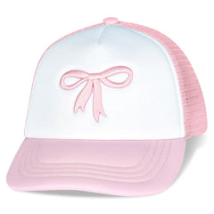 Girl's Bow Trucker Hat
