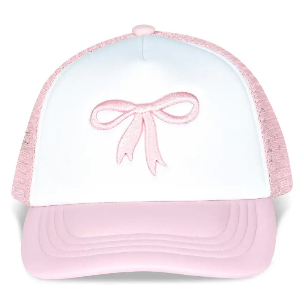 Girl's Bow Trucker Hat