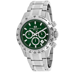Oceanaut Men's Biarritz - Green Dial, Silver Bracelet - 100m