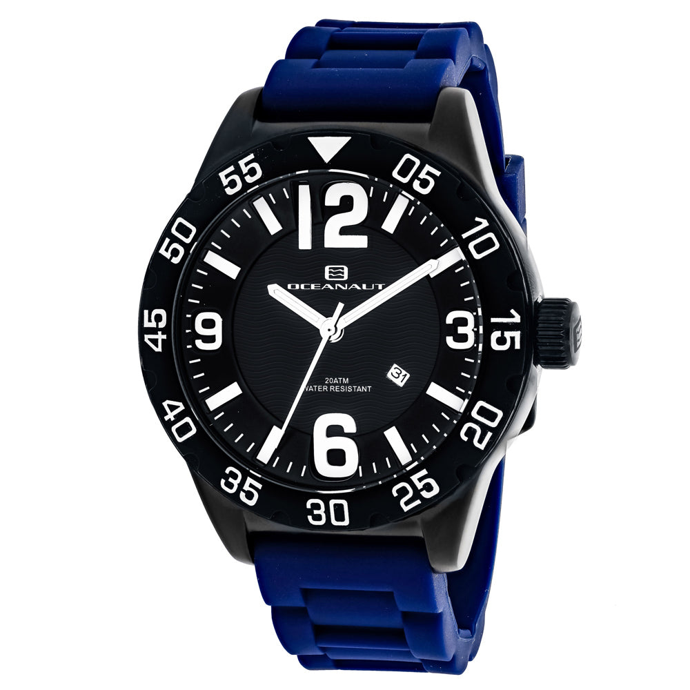 Oceanaut Men's Aqua One - Black Dial - 200m