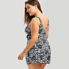 Women's Plus-size Tankini Swimsuit
