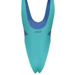 Women's Retro Angles Women's High-Leg Cut One-Piece Swimsuit