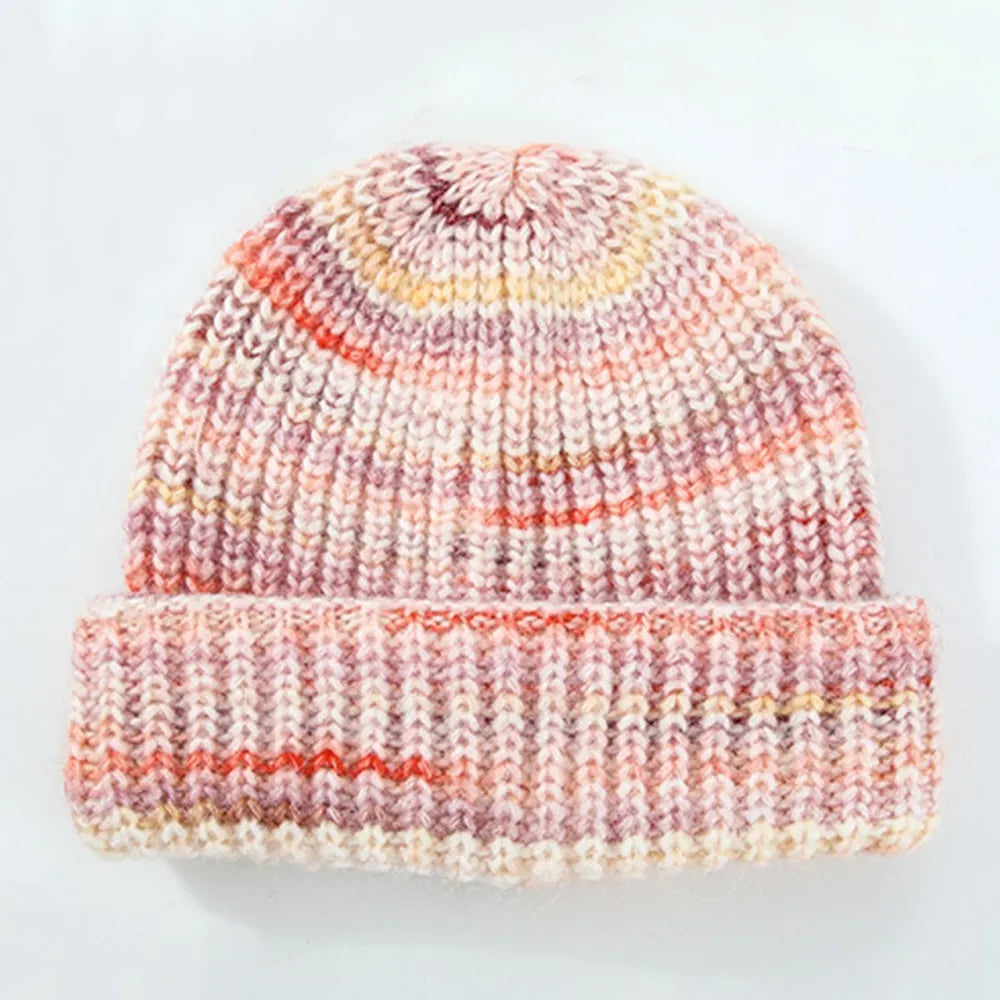 Women's Thermal Contrast Knit Hat