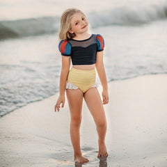 Girls One or Two-Piece Princess Swimsuit