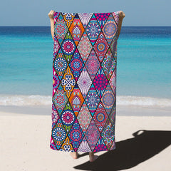 Absorbent Quick-Drying Microfiber Beach Towel