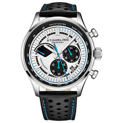 Stuhrling Men's Monaco - White Dial - 50m
