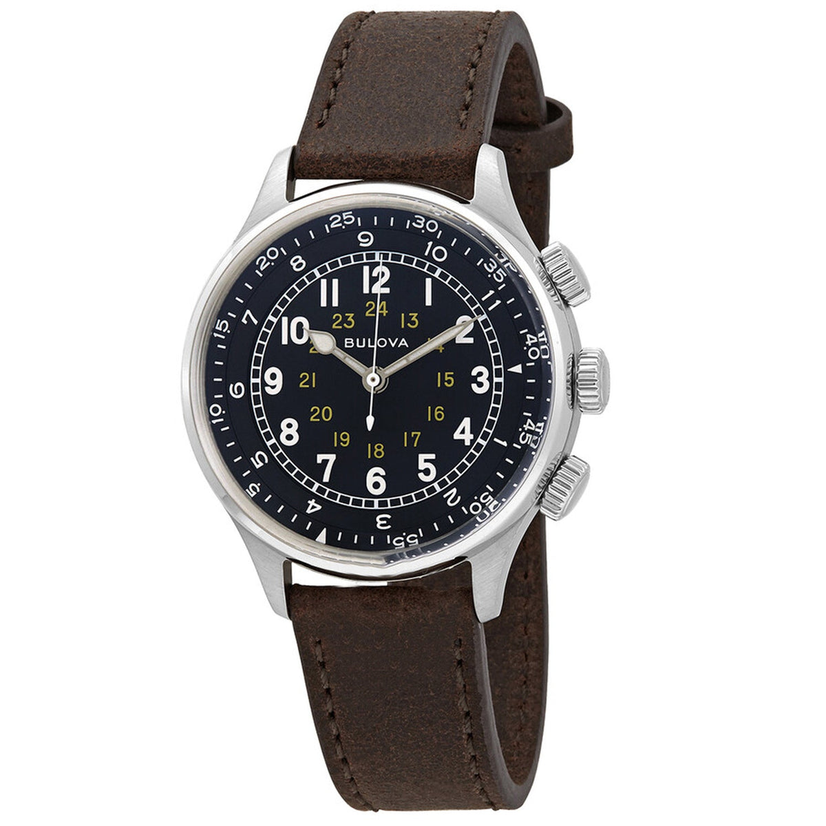 Bulova Men's Pilot - Black Dial - 30m