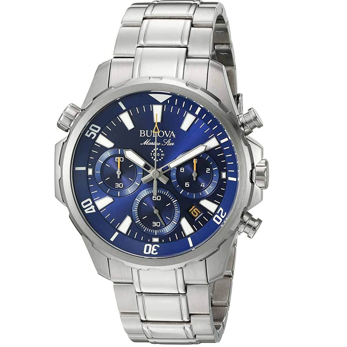 Bulova Men's Marine - Blue Dial - 100m