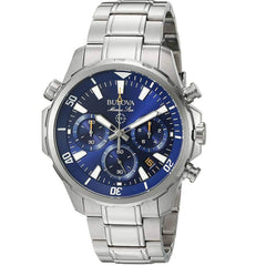 Bulova Men's Marine - Blue Dial - 100m