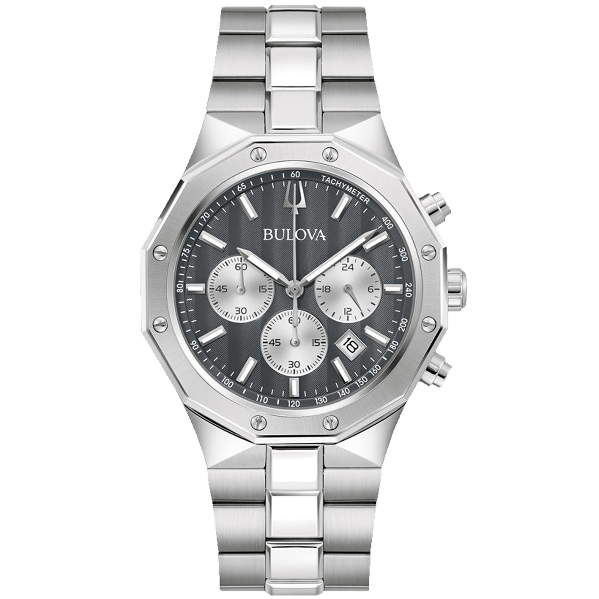 Bulova Men's Prestige - Gray Dial - 100m